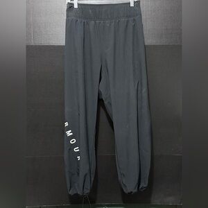 🎋Under Armour Storm Loose Black Jogger Track Pants with Side Logo